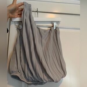 Vintage Free People Light Gray Top